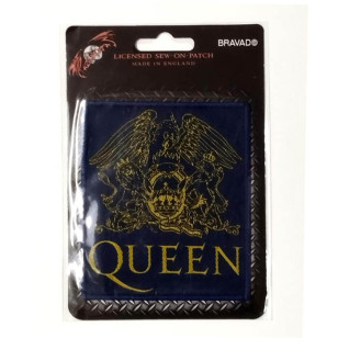 Queen - Crest Official Standard Patch (Retail Pack)***READY TO SHIP from Hong Kong***